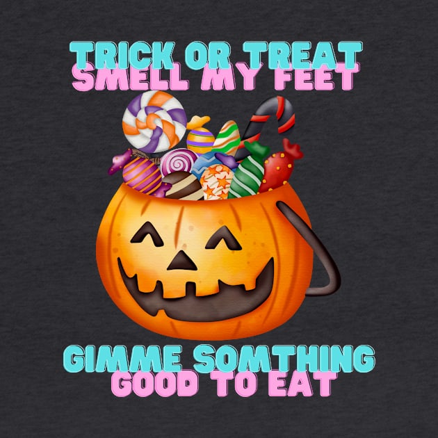 Trick or treat smell my feet by Rickido